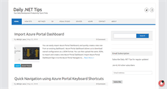Desktop Screenshot of dailydotnettips.com